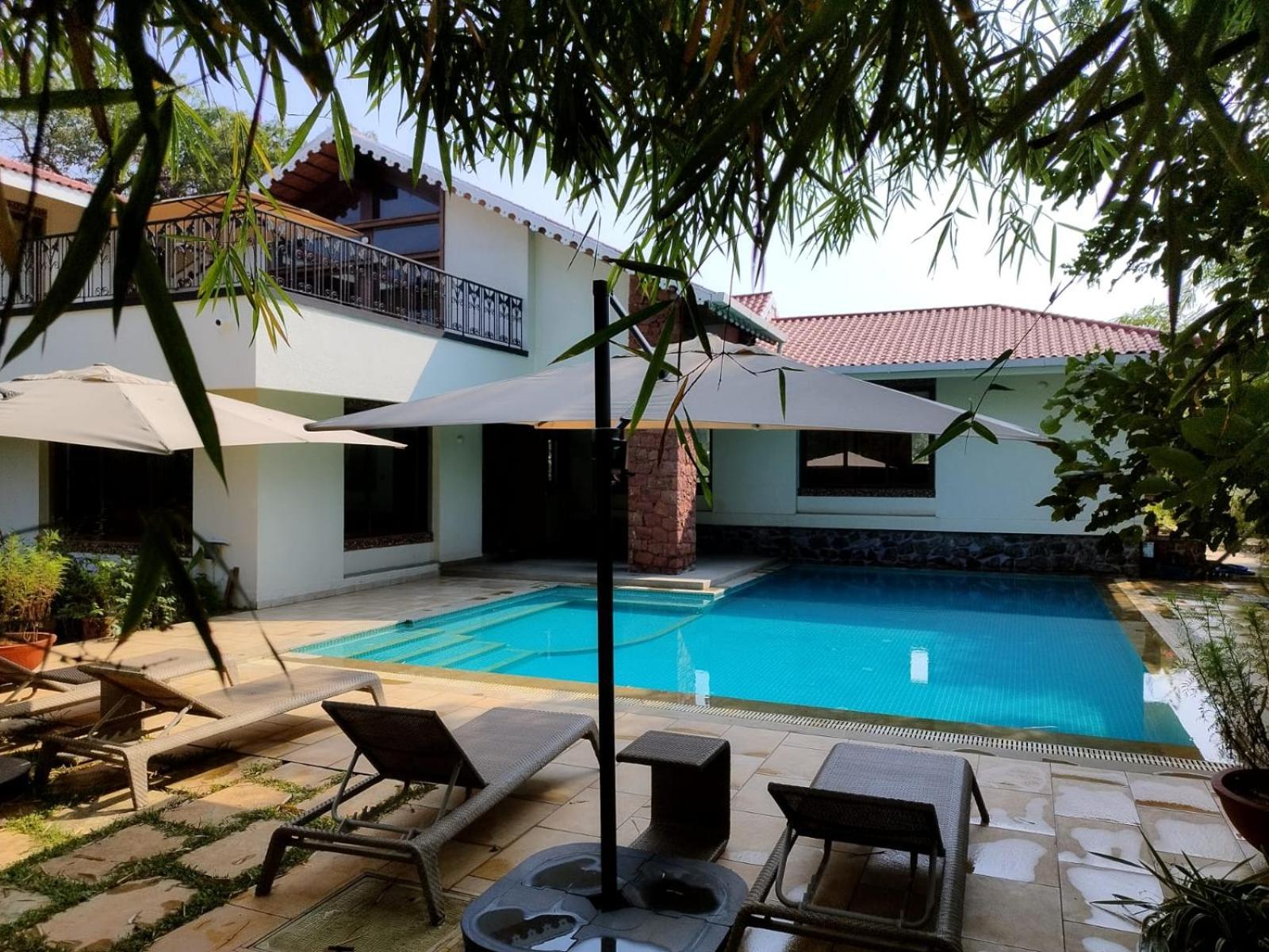 Casa Blanca 3Bhk W/Pool Near Mandwa, Alibaug Villa Alibag Exterior photo